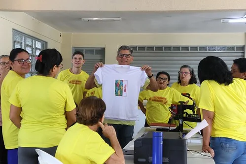 Participantes da turma Costura Criativa | Foto: Redes Sociais